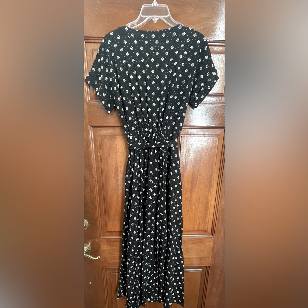 NWOT LOFT black maxi dress size 2 - Picture 3 of 5